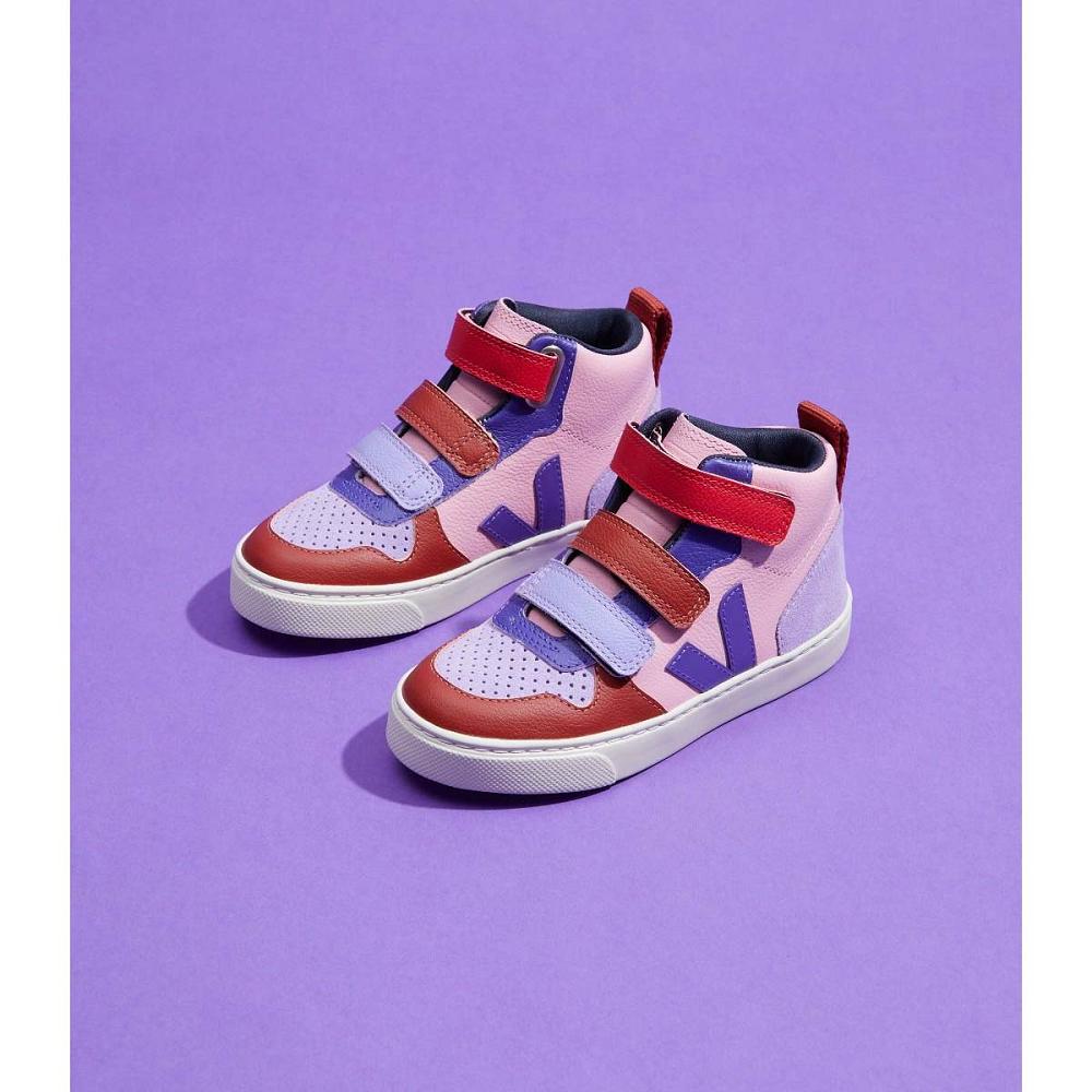 Veja V-10 MID CHROMEFREE Kids' Shoes Multicolor | NZ 743BEX